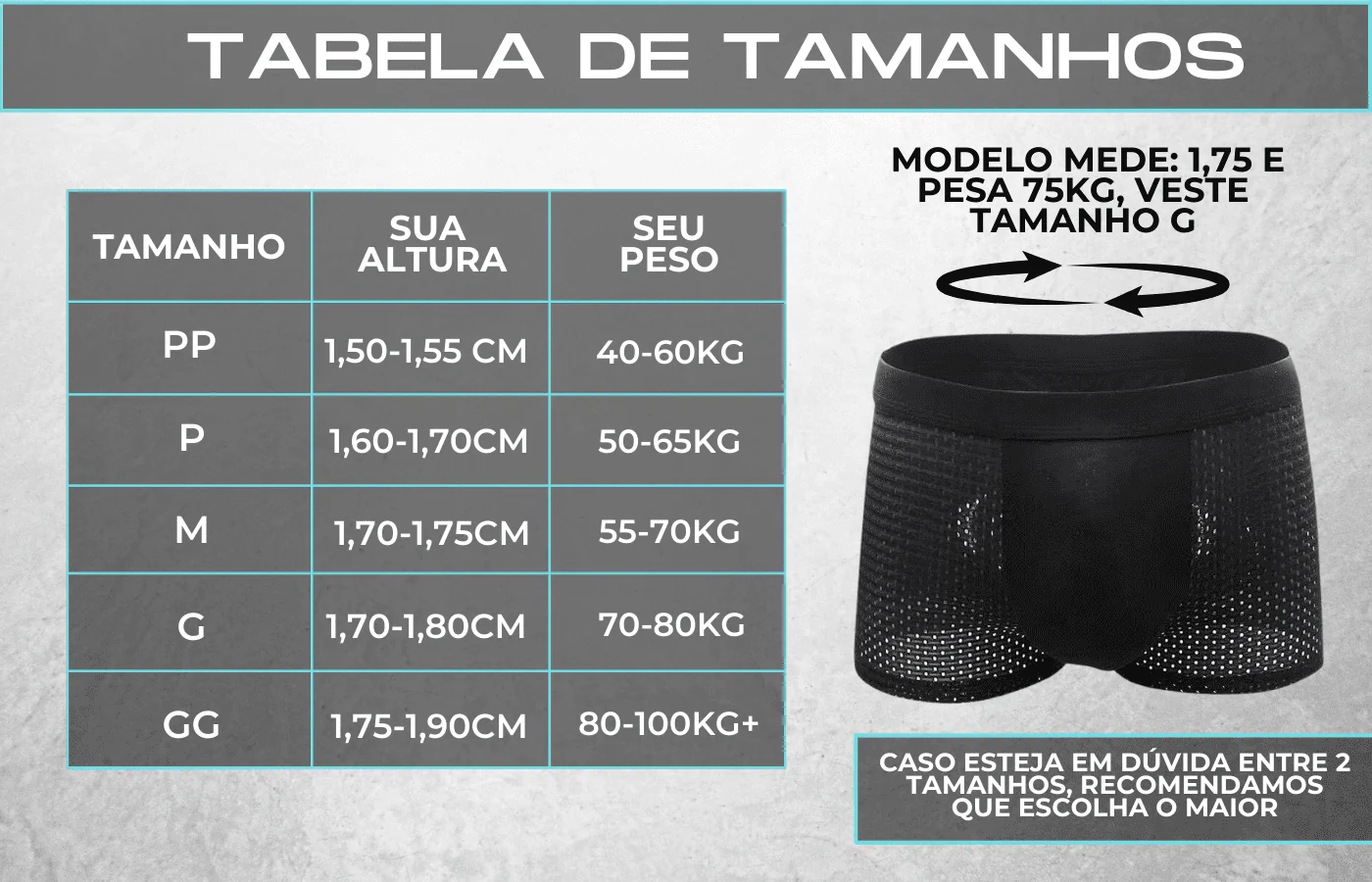 Barber Plus™ + 4 Cuecas Premium Respiráveis de Brinde